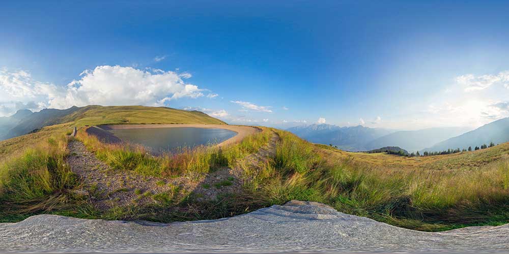 Speicherteich am Zettersfeld - im Panorama-Viewer von Google